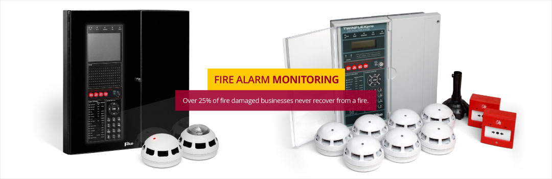 Fire Alarm Monitoring - Our station can notify the emergency services in seconds.